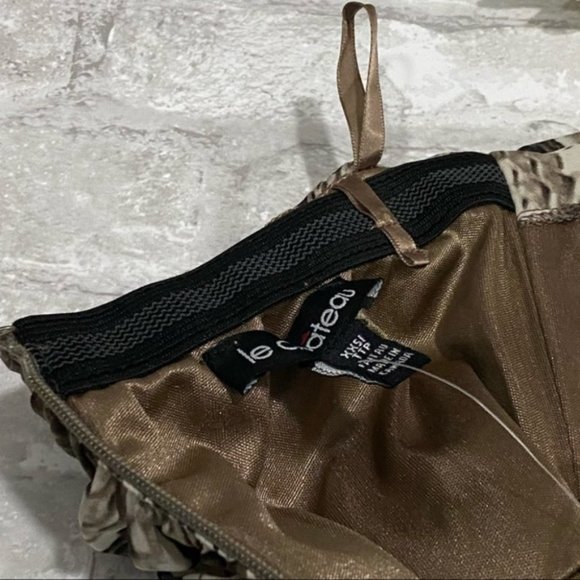 NWT Le Chateau Snake Print Strapless Dress - Picture 15 of 17